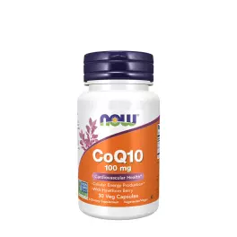   Now Foods CoQ10 100 mg with Hawthorn Berry Vegetarian (30 Veg Capsules)