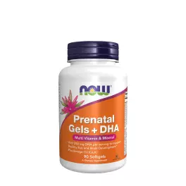 Now Foods Prenatal Gels + DHA Softgels (90  Softgels)
