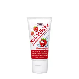   Now Foods XyliWhite Bubblegum Splash Toothpaste Gel for Kids (85 g, Aardbei)