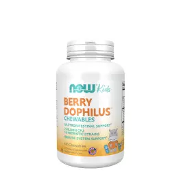 Now Foods BerryDophilus™ (120  Kauwtabletten)