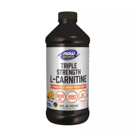   Now Foods L-Carnitine, Triple Strength Liquid (473 ml, Citrus)