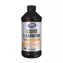 Now Foods L-Carnitine Liquid 1000 mg (473 ml, Citrus)