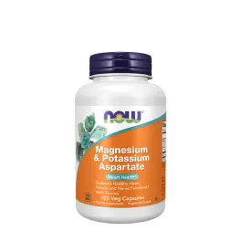 Now Foods Magnesium & Potassium Aspartate (120 Veg Capsules)