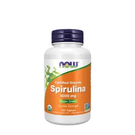   Now Foods Spirulina, Double Strength, Organic 1000 mg (120 Tabletten)