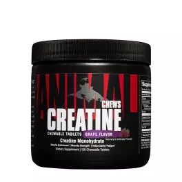   Universal Nutrition Animal Creatine Chews (120  Kauwtabletten, Druif)