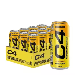   Cellucor C4 Explosive Energy Drink (12 x 500 ml, Ananas Hoofd)