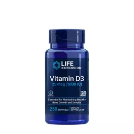 Life Extension Vitamin D3 25 mcg (1000 IU) (250  Softgels)