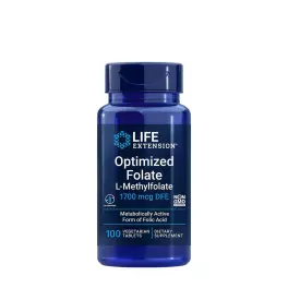   Life Extension Optimized Folate 1700 mcg  (100 Veg Tabletten)