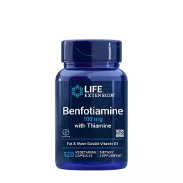 Life Extension Benfotiamine with Thiamine (120 Veg Capsules)