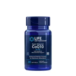   Life Extension Super Ubiquinol CoQ10 50 mg with Enhanced Mitochondrial Support (30 Zachte capsules)