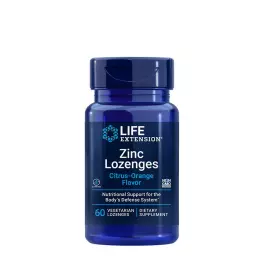   Life Extension Zinc Lozenges (Citrus-Orange Flavor) (60  zuigtabletten)