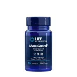   Life Extension MacuGuard® Ocular Support with Saffron (60 Zachte capsules)