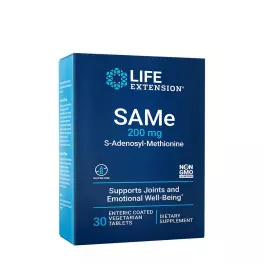  Life Extension SAMe 200 mg (S-Adenosyl-Methionine) (30 Tabletten)