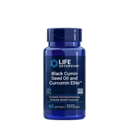   Life Extension Black Cumin Seed Oil and Curcumin Elite™ (60 Zachte capsules)