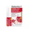 BetterYou Dlux+ Vitamin D+K2 Daily Oral Spray  (12 ml, Natuurlijk Pepermunt)
