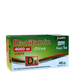 JutaVit Vitamin D3 4000 IU Forte (40  Softgels)
