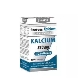JutaVit Organic Calcium 350 mg + Vitamin D3 (100 Tabletten)