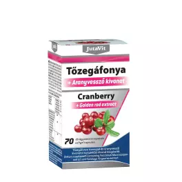 JutaVit Cranberry + Golden Rod Extract (70 Zachte capsules)