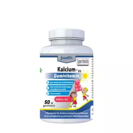   JutaVit Calcium+Vitamin D3 Gummy Vitamin (50  Gummies, Framboos)