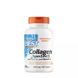  Doctor's Best Collagen Types 1 and 3 + Vitamin C 1000 mg (180 Tabletten)