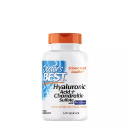   Doctor's Best Hyaluronic Acid + Chondroitin Sulfate + Biocell  (60 Capsules)