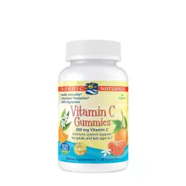   Nordic Naturals Vitamin C Gummies 250 mg  (120  gummies, Mandarijn)