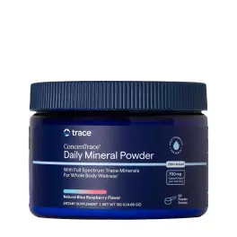   Trace Minerals ConcenTrace® Daily Mineral Powder (132 g, Blauwe framboos)