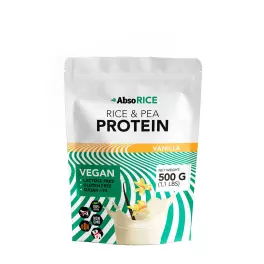   AbsoRICE Rice & Pea Protein - Vegan Protein Powder (500 g, Vanille)