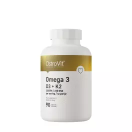 OstroVit Omega 3 D3 + K2 (90  Capsules)