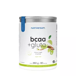 Nutriversum BCAA + GLUTA Sugar Free (360 g, Limoen Cola)