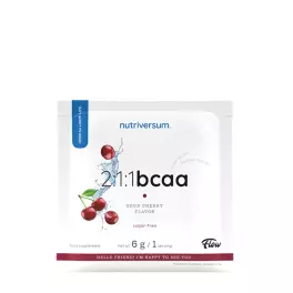 Nutriversum 2:1:1 BCAA Sugar Free Powder (6 g, Zure Kers)