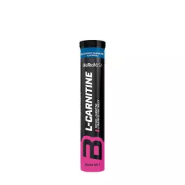   BioTechUSA L-Carnitine Effervescent tablets (20 Bruistabletten, Bosbes Framboos)