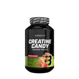 BioTechUSA Creatine Candy (240 Kauwtabletten, Rode Bes)