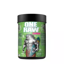 Zoomad Labs One Raw® Glutamine (400 g, Ongeflavoureerd)