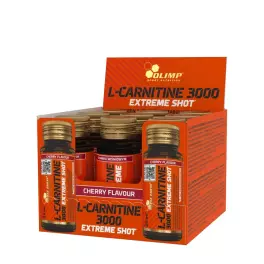   Olimp Sport L-Carnitine 3000 Extreme Shot Glass (9 x 25 ml, Kers)