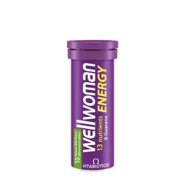 Vitabiotics Wellwoman Energy (10 Bruistabletten, Limoen)