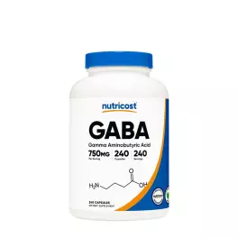 Nutricost GABA 750 mg (240  Capsules)