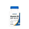 Nutricost Vitamin D3 10,000 IU (240 Zachte capsules)