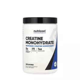   Nutricost Creatine Monohydrate Powder (453 g, Ongeflavoureerd)