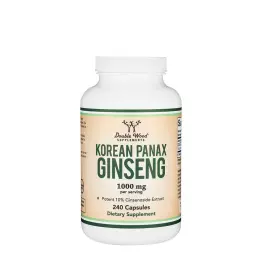Double Wood Supplements Korean Panax Ginseng (240  Capsules)
