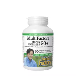 Natural Factors Men’s 50+ MultiFactors (90 Capsules)