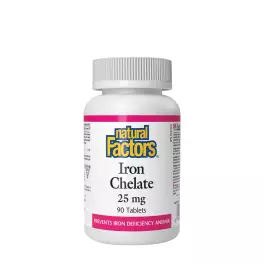 Natural Factors Iron Chelate 25 mg (90 Tabletten)