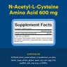 Natural Factors N-Acetyl-L-Cysteine Amino Acid (NAC) 600 mg (180 Veg Capsules)