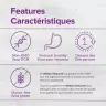 Webber Naturals Gentle Iron with Vitamin C, B12, and Folic Acid (150  Capsules)
