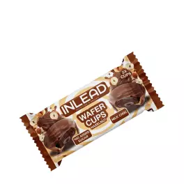   INLEAD Nutrition Wafer Cups (50 g, Melkchocolade met hazelnoten)